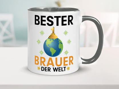 Welt Bester Brauer | Bier Brauerei Geschenk Humor Geschenkidee lustiger Spruch