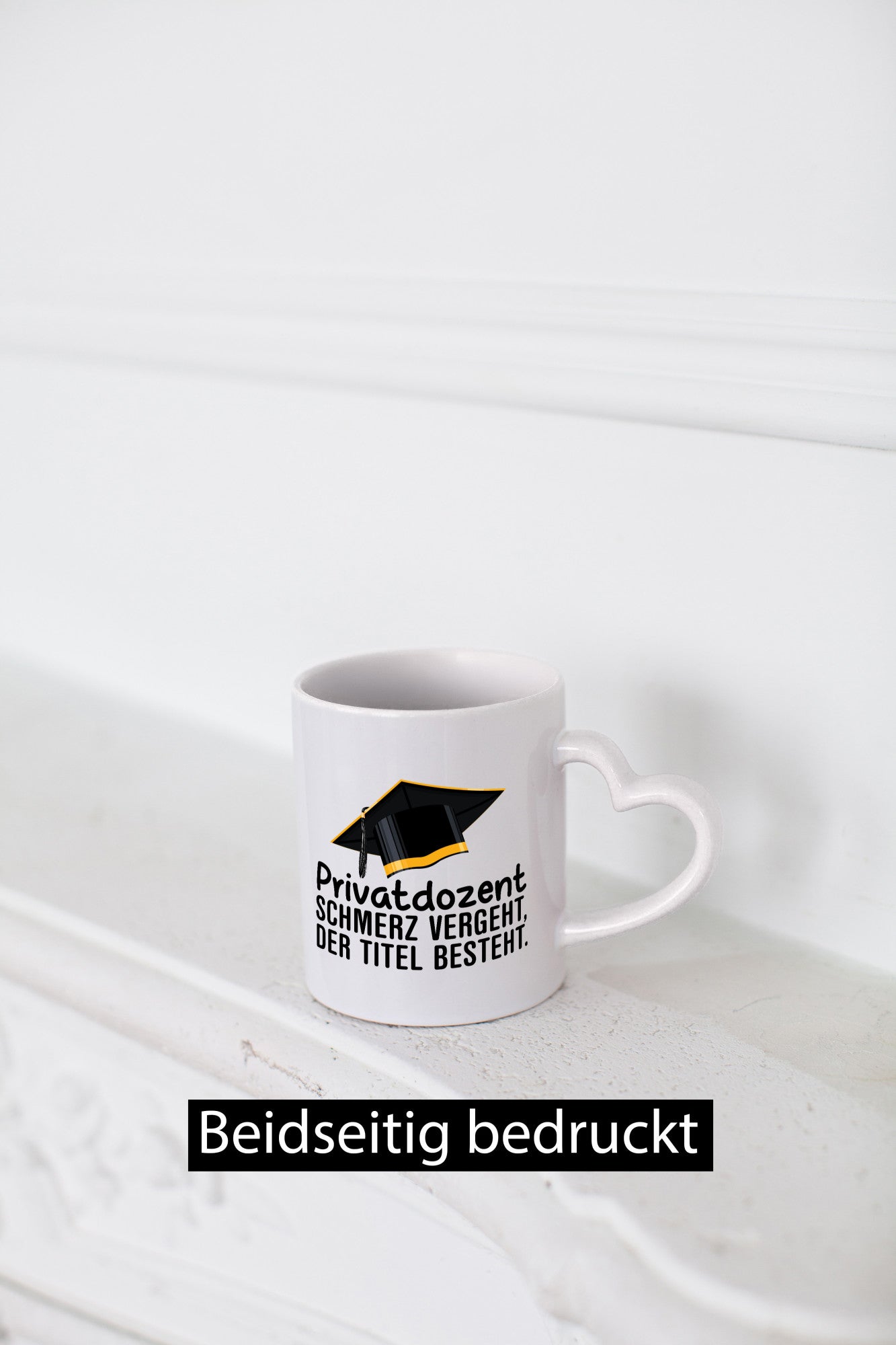 Privatdozent | Der Titel besteht Beachlor Humor Geschenkidee Tasse