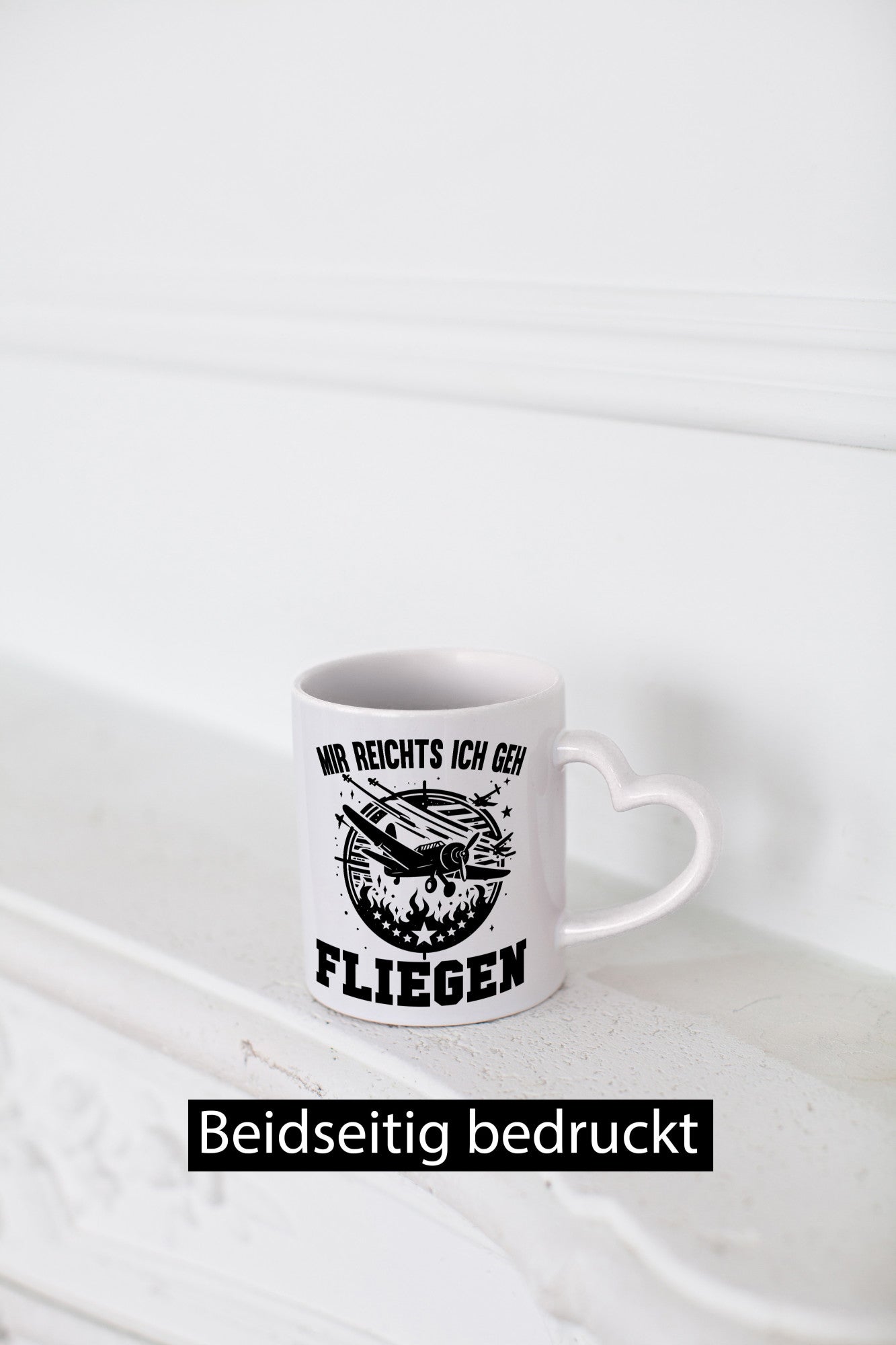 Mir reicht ich geh Fliegen | Flugzeug Pilot Humor Geschenkidee Tasse