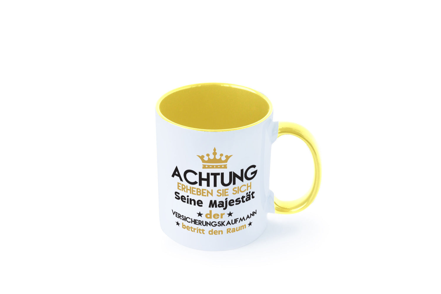 Seine Majestät Versicherungskaufmann | Kaufmann Geschenkidee Humor Tasse
