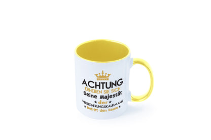 Seine Majestät Versicherungskaufmann | Kaufmann Geschenkidee Humor Tasse