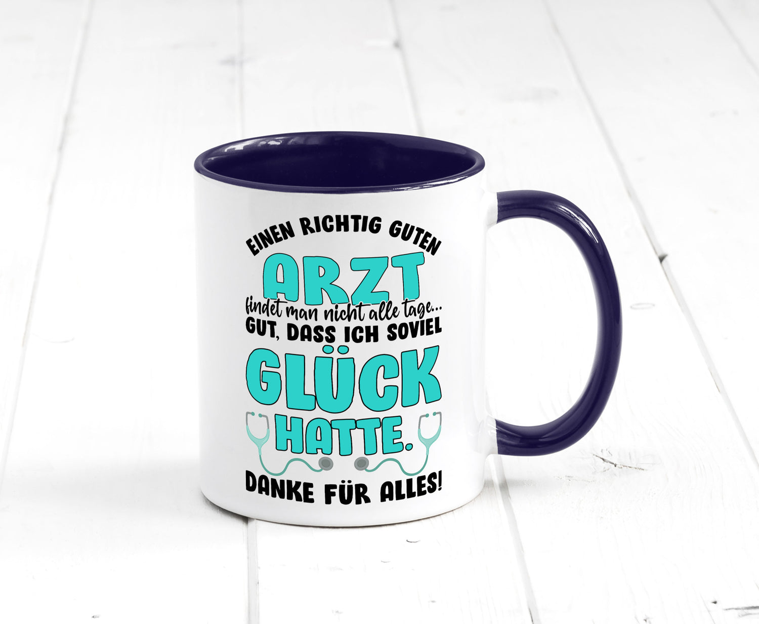 Richtig guter Arzt | Dankeschön Tasse Ärzte Spruch vl9 Humor Geschenkidee