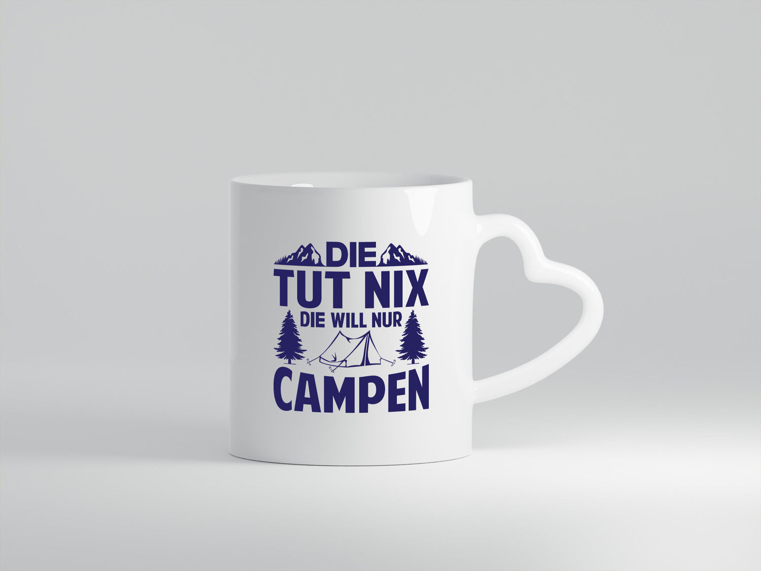 Tut Nix | Zelt Campen Geschenk Humor Geschenkidee lustiger Spruch Tasse