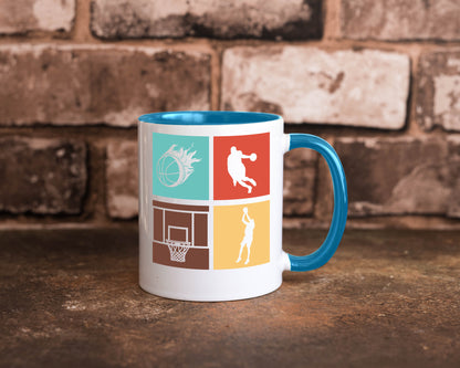 Basketball | Sportfan Slam Dunk Teamplayer NBA Humor Geschenkidee Tasse