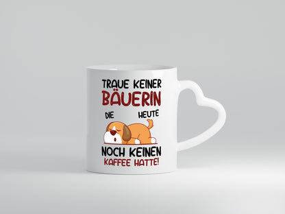 Traue keiner Bäuerin | Bauernhof Landwirtschaft lustig Humor Geschenkidee