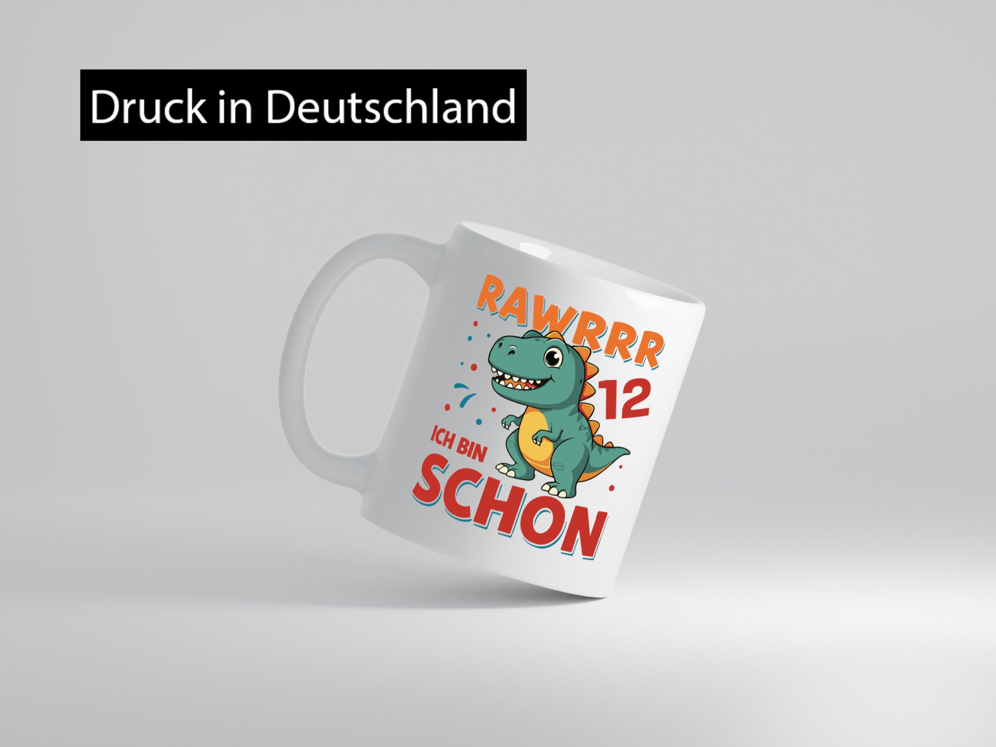 12. Geburtstag | 12 Jahre Raw ich bin schon T-Rex Geschenk Geschenkidee