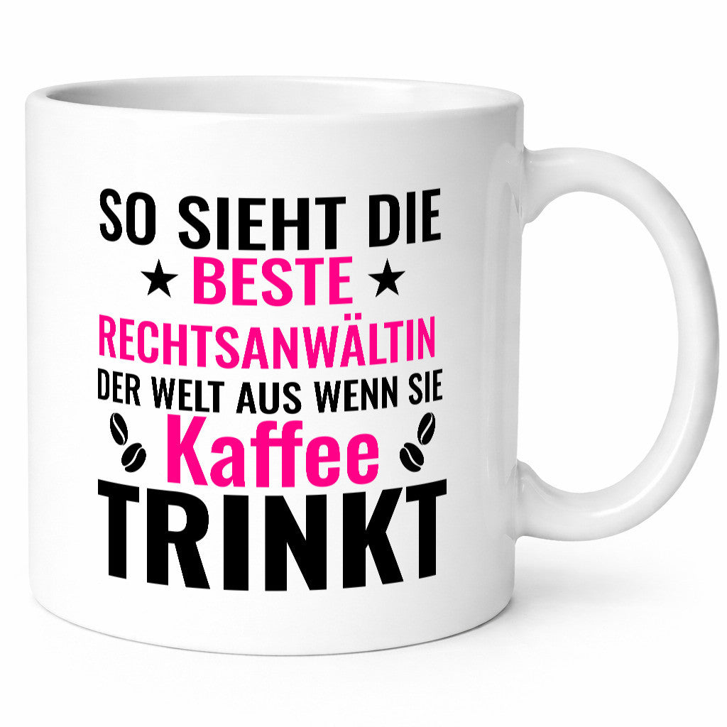 Kaffee trinkt: Rechtsanwältin | Jurstin Anwältin Geschenk Humor Geschenkidee
