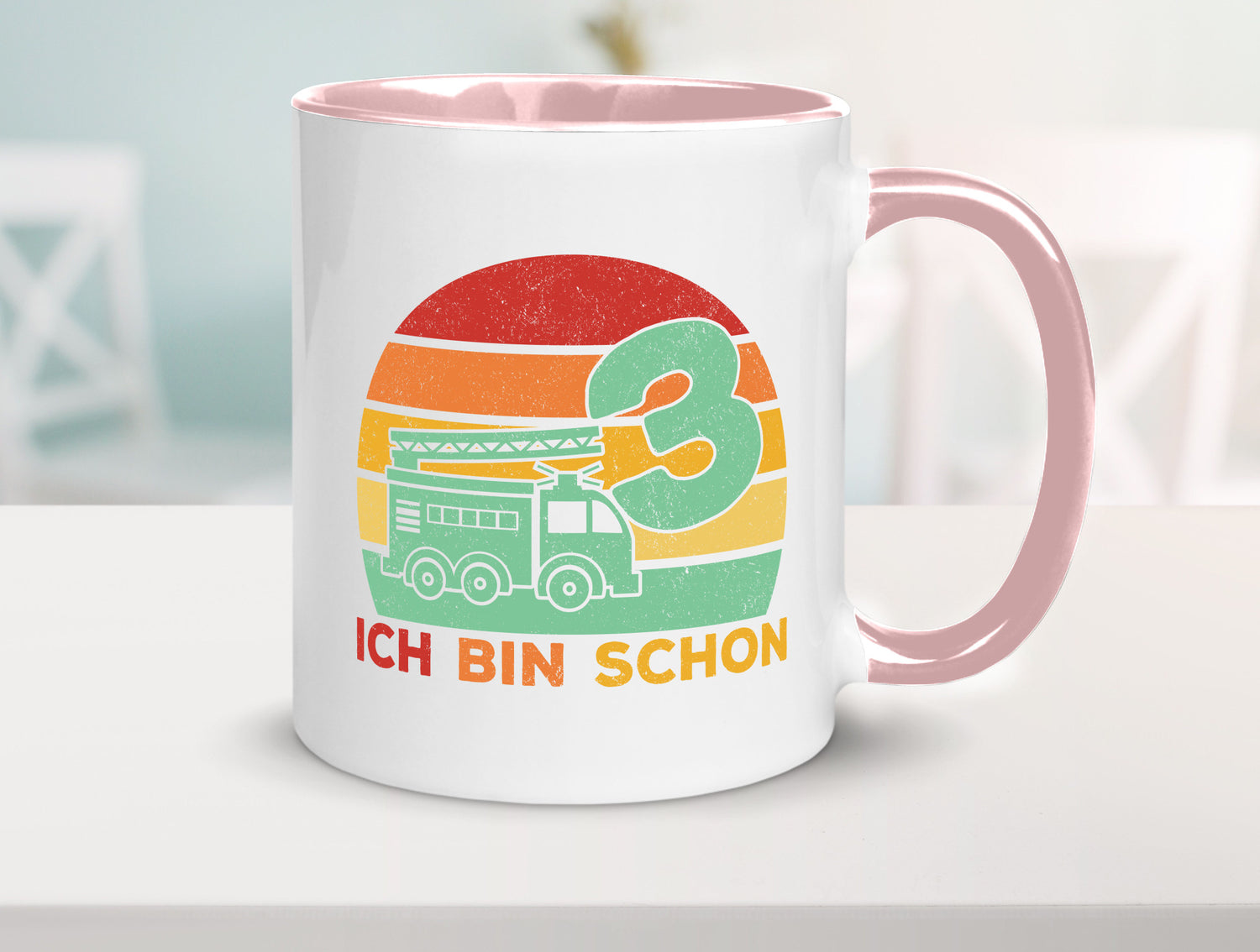 3. geburtstag | Feuerwehrauto 3 Jahre Feuerwehr Geschenk Geschenkidee lustiger