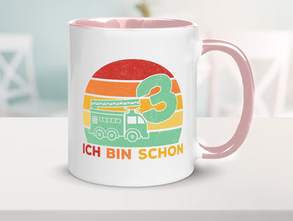 3. geburtstag | Feuerwehrauto 3 Jahre Feuerwehr Geschenk Geschenkidee lustiger