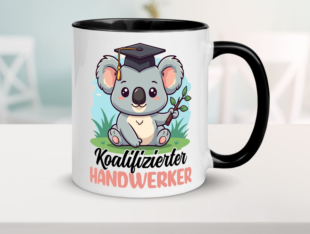 Koalifizierter Handwerker |Handwerk lustig Humor Geschenkidee Geschenk Tasse