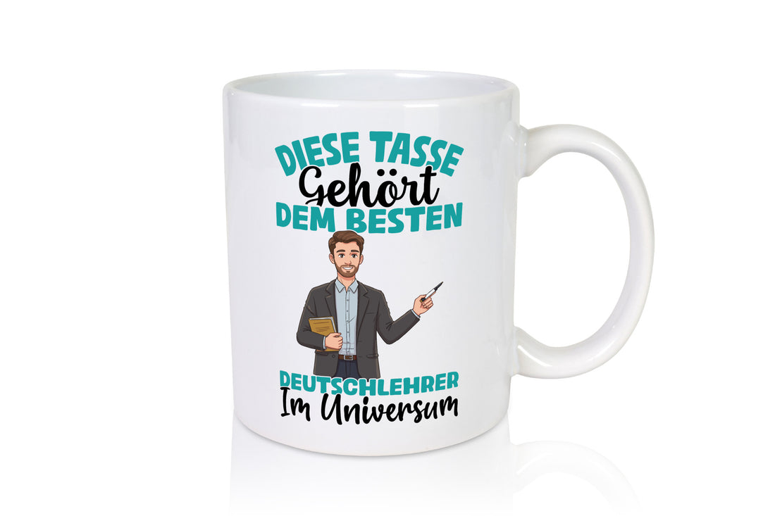 Im Universum: Deutschlehrer | Lehrer Schule lustig Humor Geschenkidee Geschenk