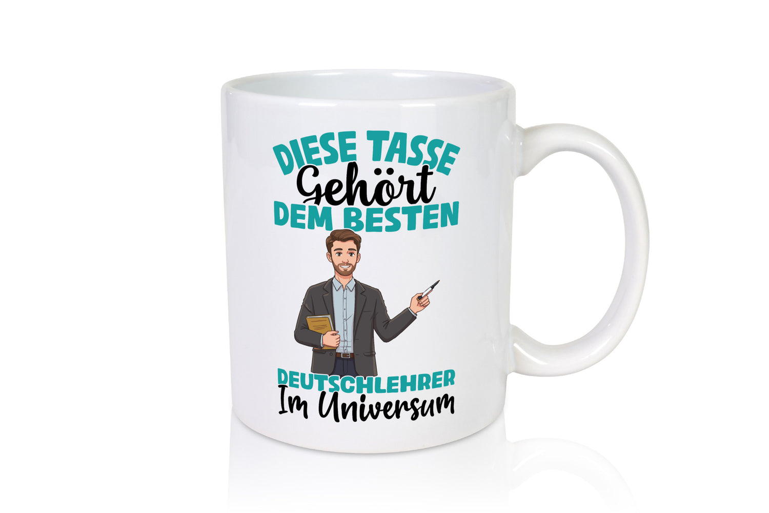 Im Universum: Deutschlehrer | Lehrer Schule lustig Humor Geschenkidee Geschenk