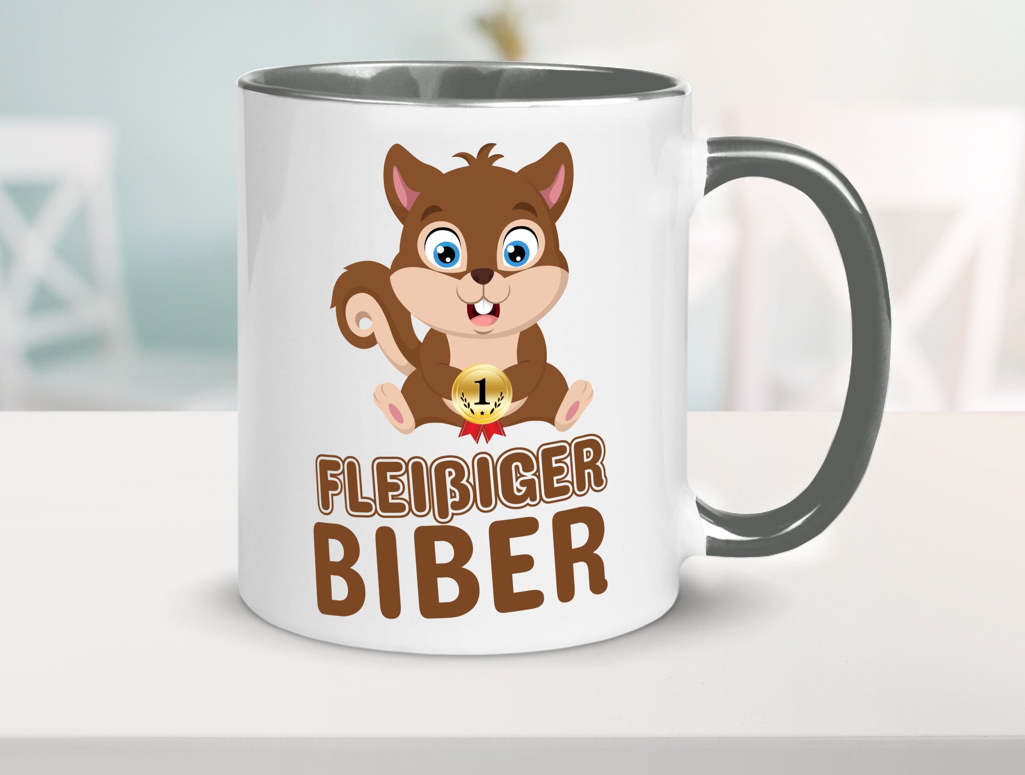 Fleißiger Biber | Motiv Tasse Kinder Geburtstag lustig Geschenkidee Geschenk
