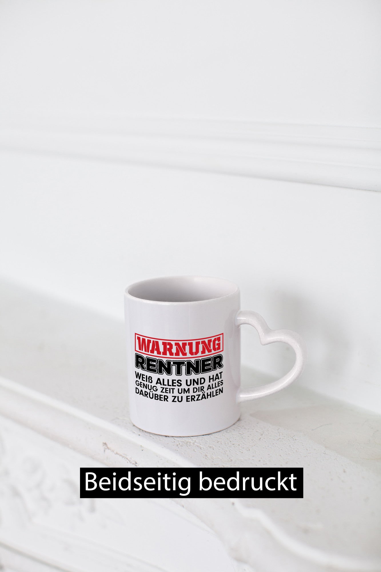 Rentner weiß alles | Rente Tasse Ruhestand Humor lustig Jubiläum Geschenk
