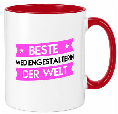 Beste Mediengestalterin | Medien lustiger Spruch Geschenk Humor Geschenkidee