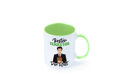 Bester Sekretär | Büro v2 lustiger Spruch Geschenk Arbeit Kollegen Tasse