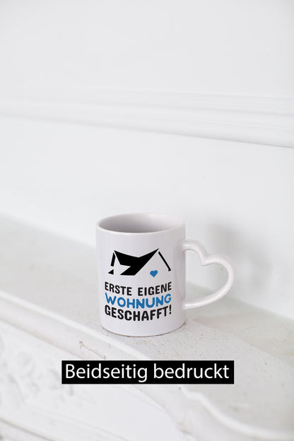 Erste eigene Wohnung | Umzug Tasse Eigenheim Auszug Geschenk Humor Geschenkidee