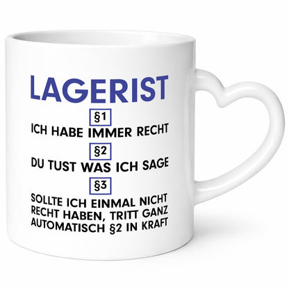 Ich habe immer Recht Lagerist | Lageristen Lager Arbeiter Humor Arbeit Kollegen