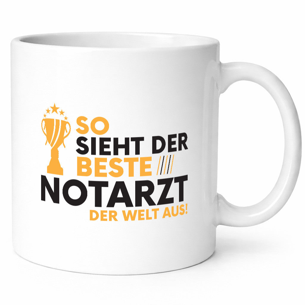 Der Weltbeste Notarzt | Arzt Geschenk Humor Geschenkidee lustiger Spruch Tasse
