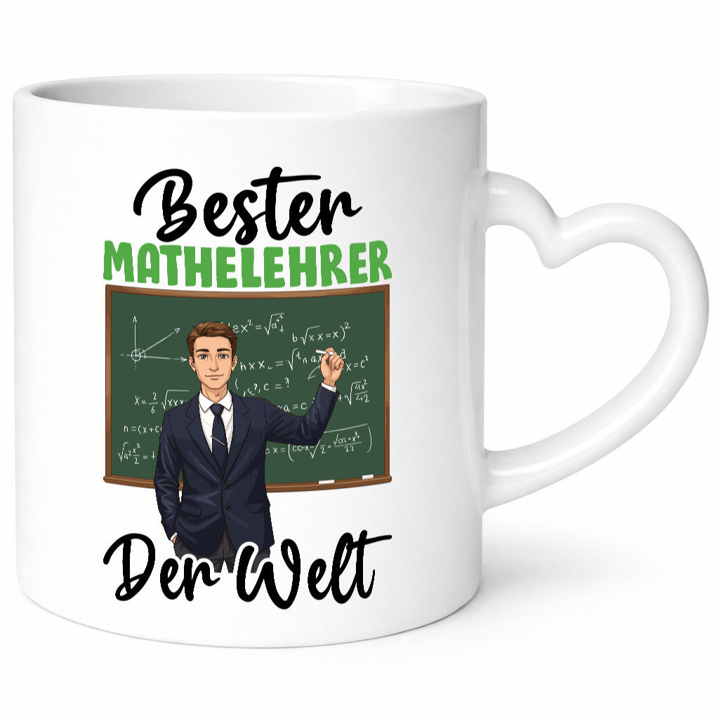 Bester Mathelehrer | Lehrer Mathe v2 lustiger Spruch Geschenk Humor