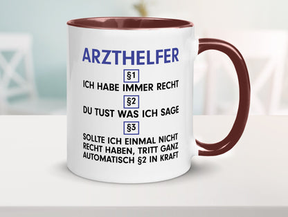 Ich habe immer Recht Arzthelfer | Fachangestellter Medizin Geschenkidee Humor