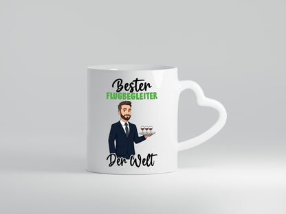 Bester Flugbegleiter | Steward Flughafen v2 Lustig Humor Geschenkidee Geschenk