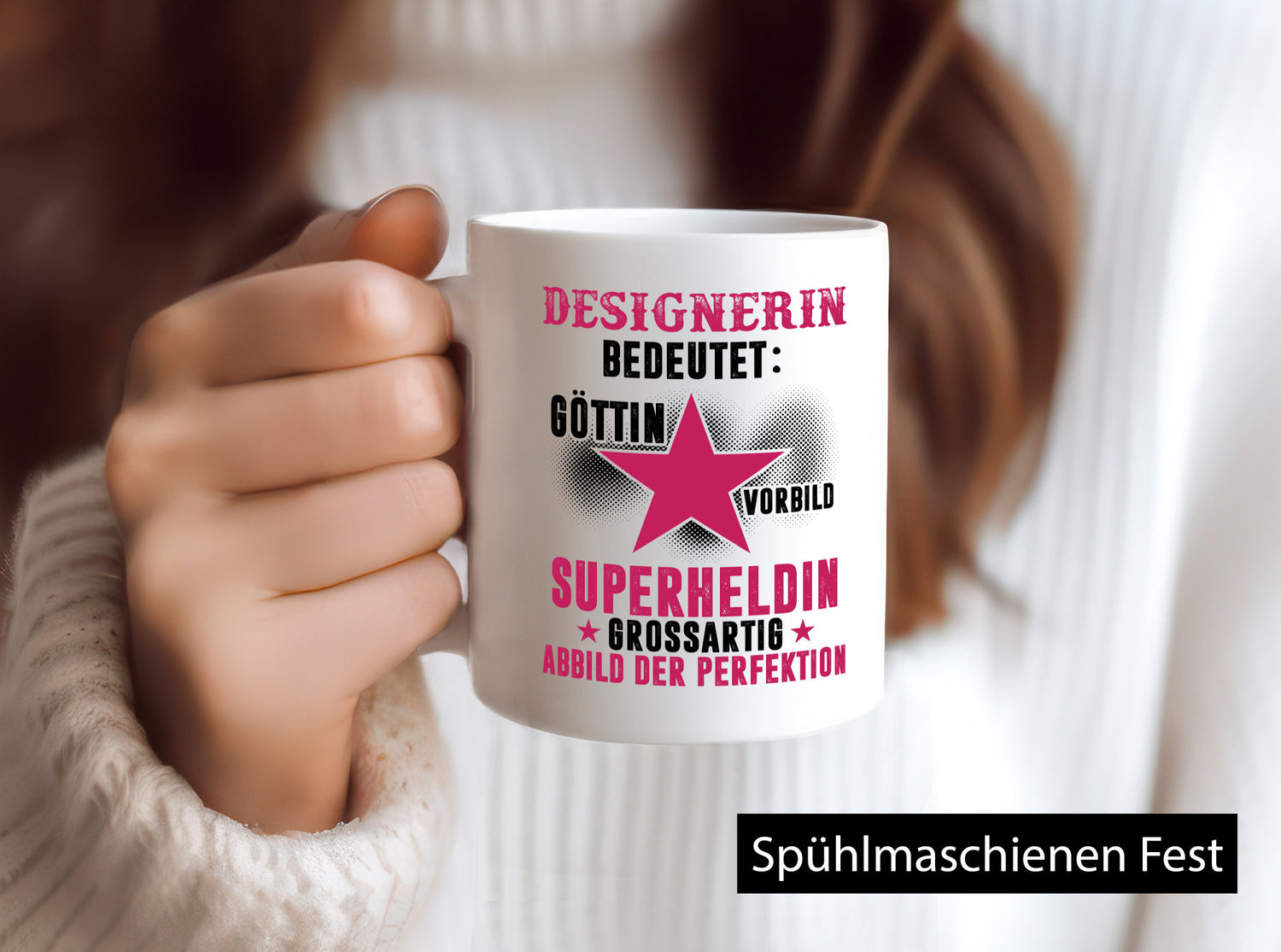 Bedeutung von Designerin | Mode Humor Geschenkidee Tasse