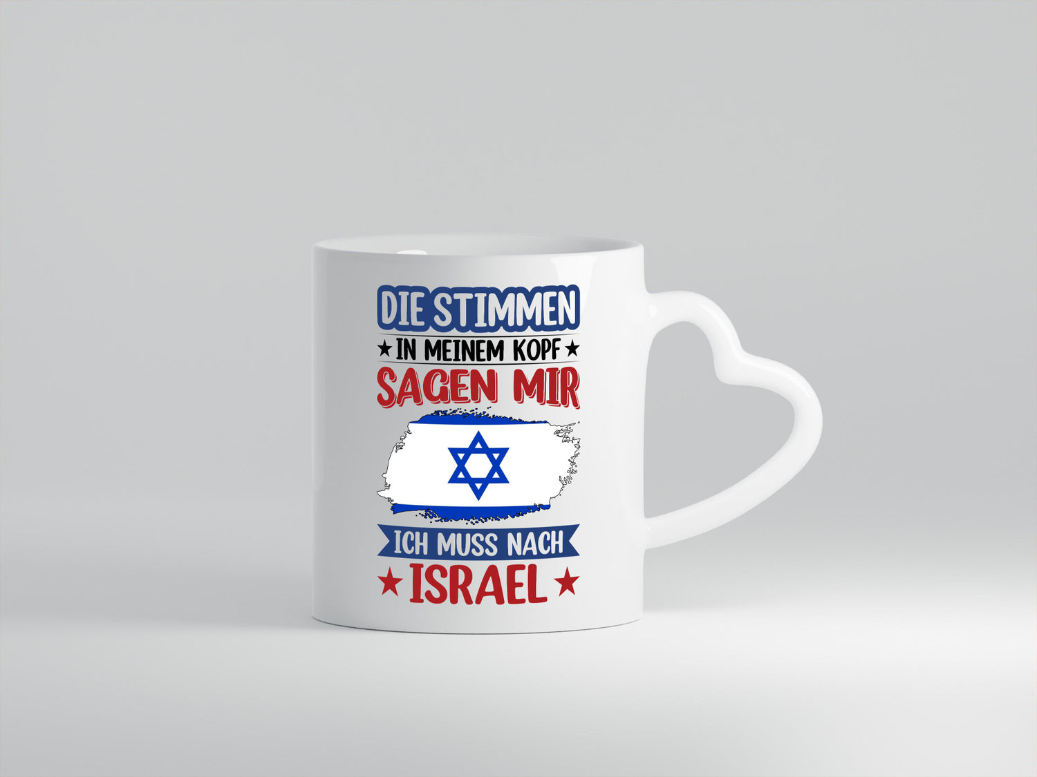 Israel | Urlaub Stimmen in meinem Kopf Traumland lustig Humor Geschenkidee
