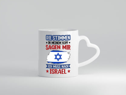 Israel | Urlaub Stimmen in meinem Kopf Traumland lustig Humor Geschenkidee