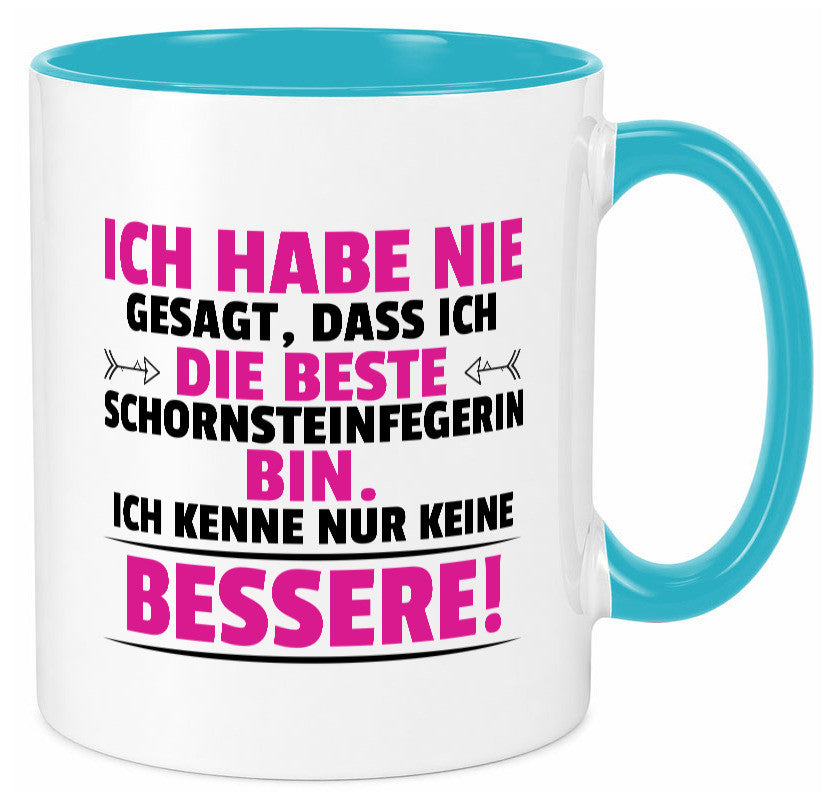 Die Beste Schornsteinfegerin | Kaminkehrer Handwerk lustig Humor Geschenkidee