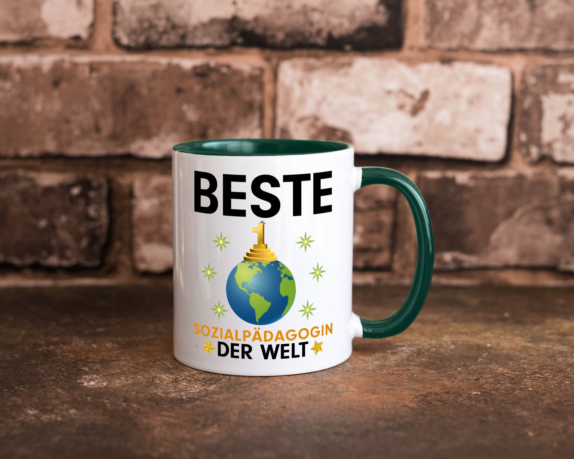 Welt Beste Sozialpädagogin | Humor Pädagogin Geschenkidee Tasse