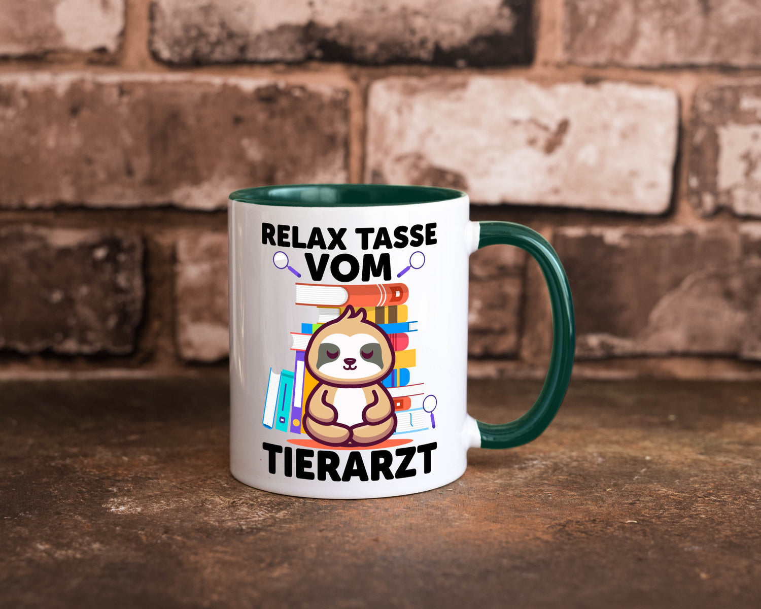 Relax Tasse: Tierarzt | Tiermedizin Mediziner Geschenkidee Tierliebhaber Humor