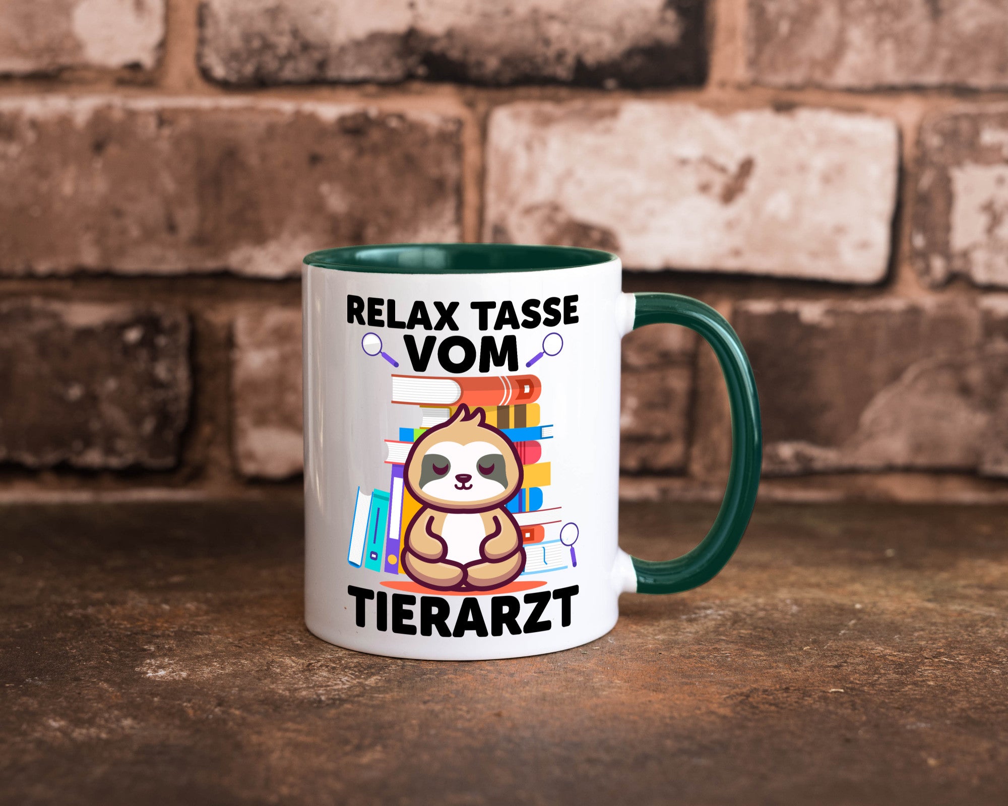 Relax Tasse: Tierarzt | Tiermedizin Mediziner Geschenkidee Tierliebhaber Humor