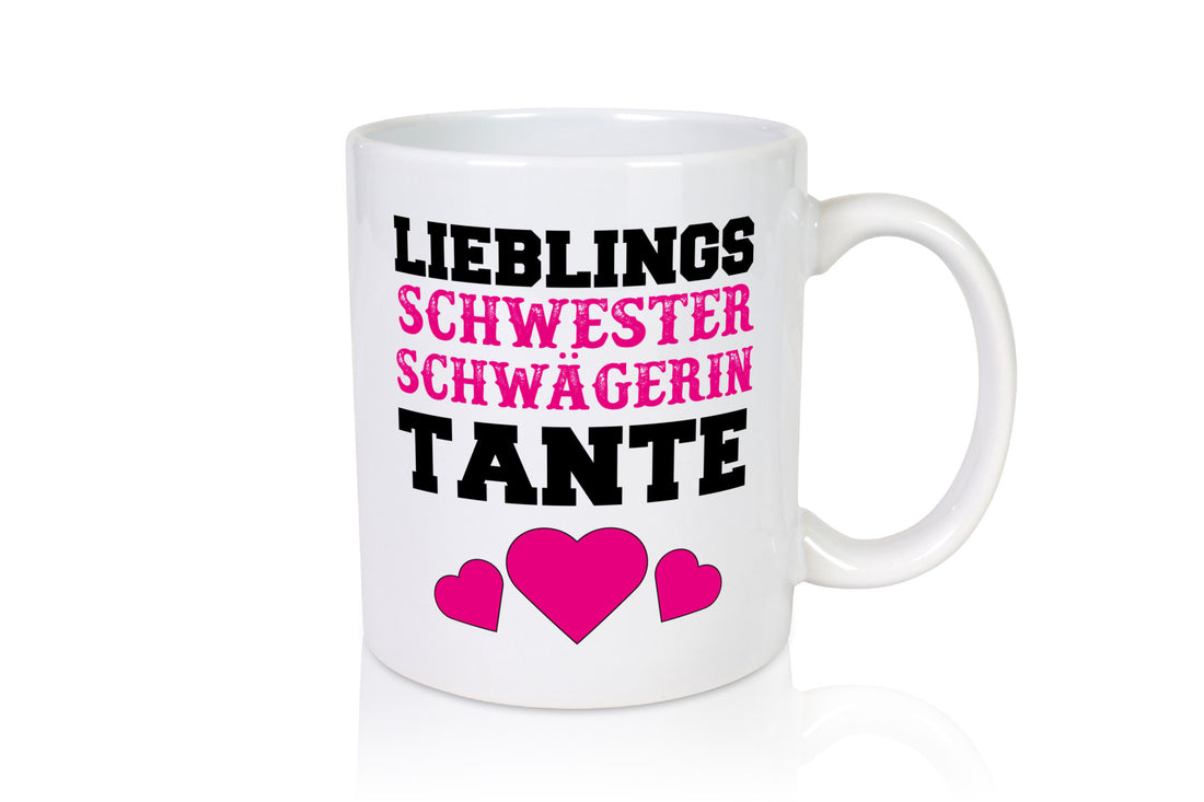 Lieblings Schwester lustig Humor Geschenkidee Geschenk Tasse