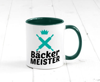 Bäcker Meister | Bäckerrei lustig Humor Geschenkidee Geschenk Tasse