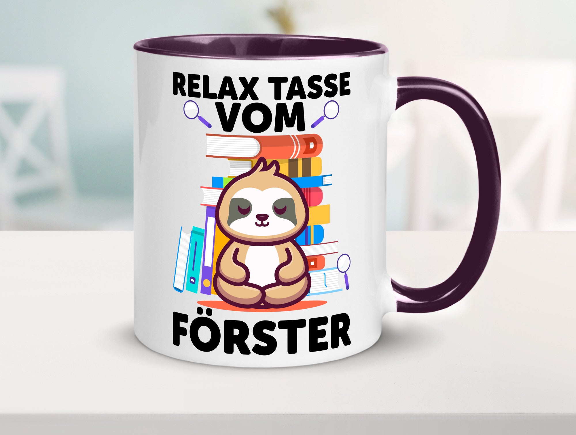 Relax Tasse: Förster | Forst Arbeit Geschenk Kollegen Büro lustiger Spruch Tasse