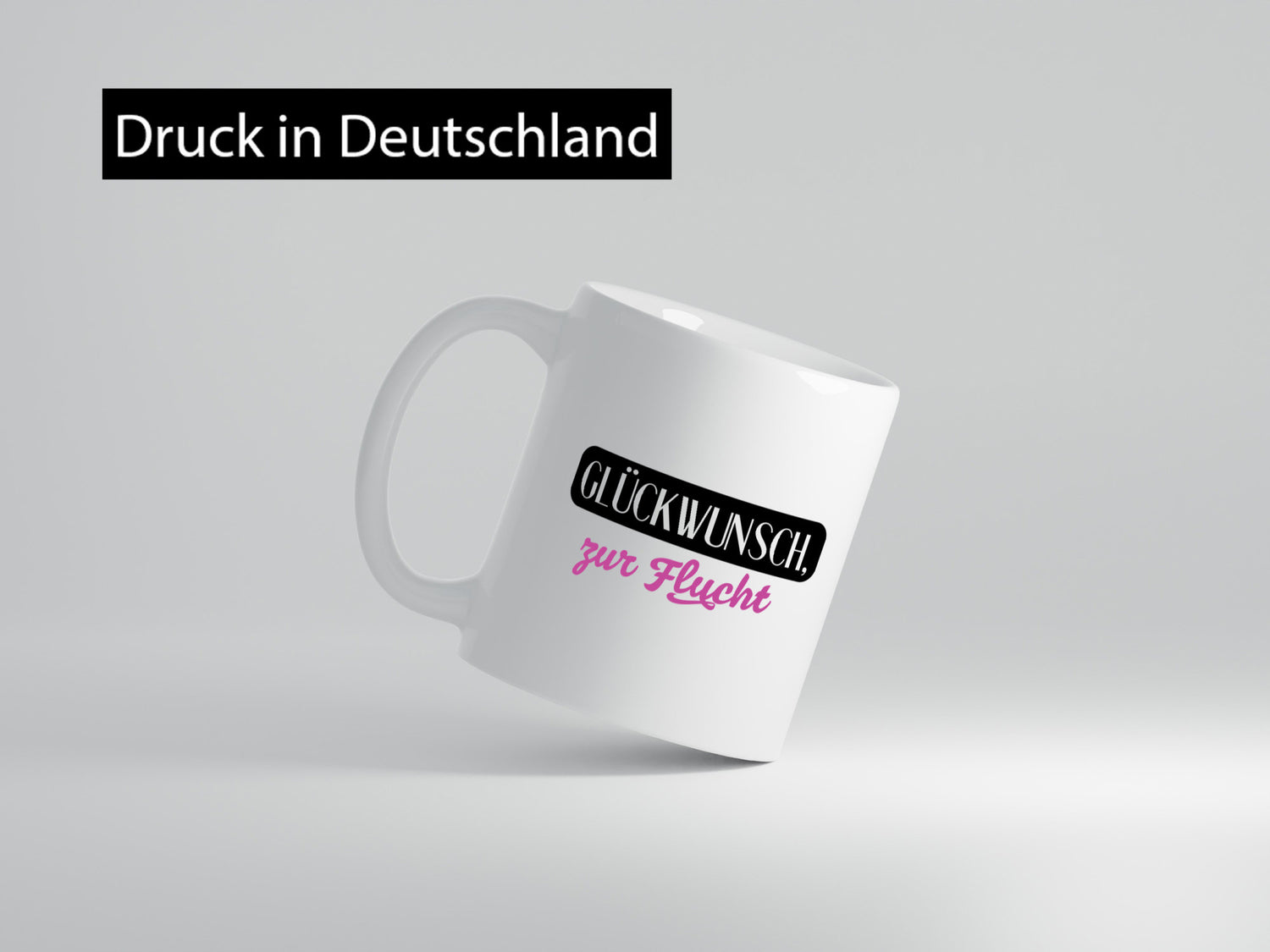 Glückwunsch zur Flucht | Kollegen Jobwechsel Abschied v2 Geschenk Arbeit Büro