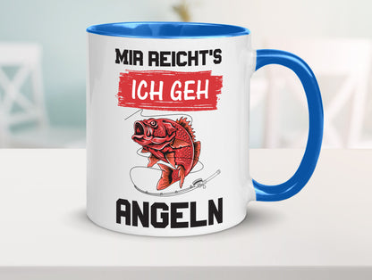 Ich geh angeln | Angler Tasse Fisch Fischer Humor lustig Geschenkidee Geschenk