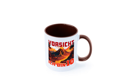10. Geburtstag | 10 Jahre Vulkanausbruch Vulkan Humor Geschenkidee Tasse