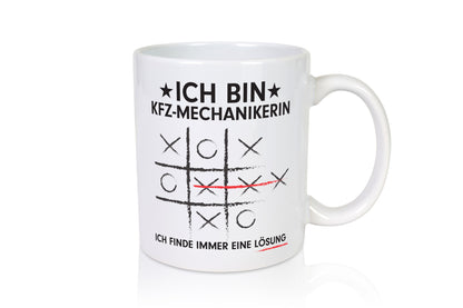 Löse Probleme: KFZ-Mechanikerin | Mechaniker KFZ lustiger Spruch Geschenk Humor