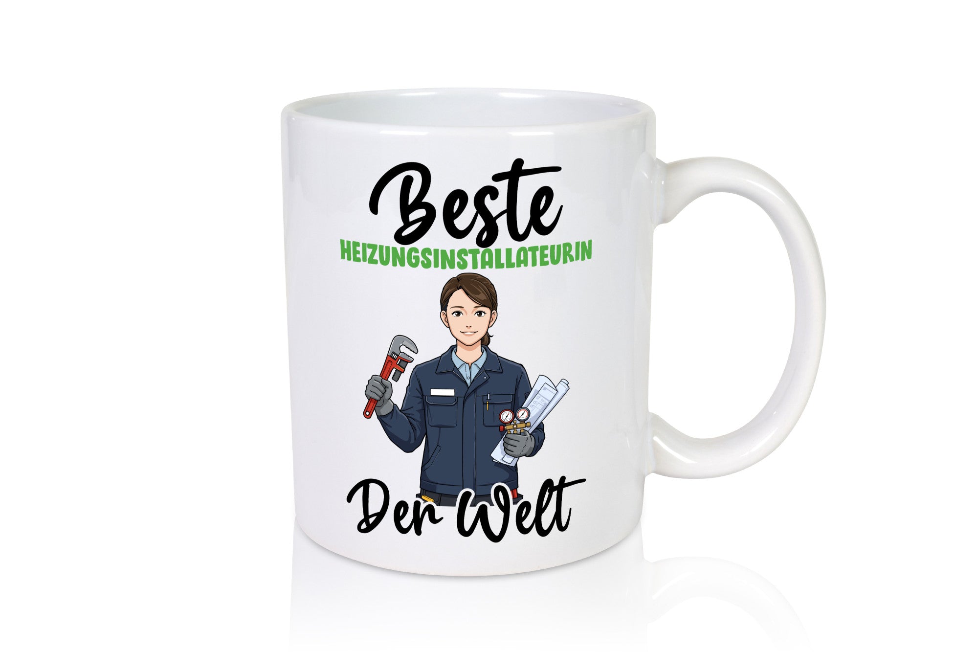 Beste Heizungsinstallateurin | Heizung v2 lustiger Spruch Geschenk Humor