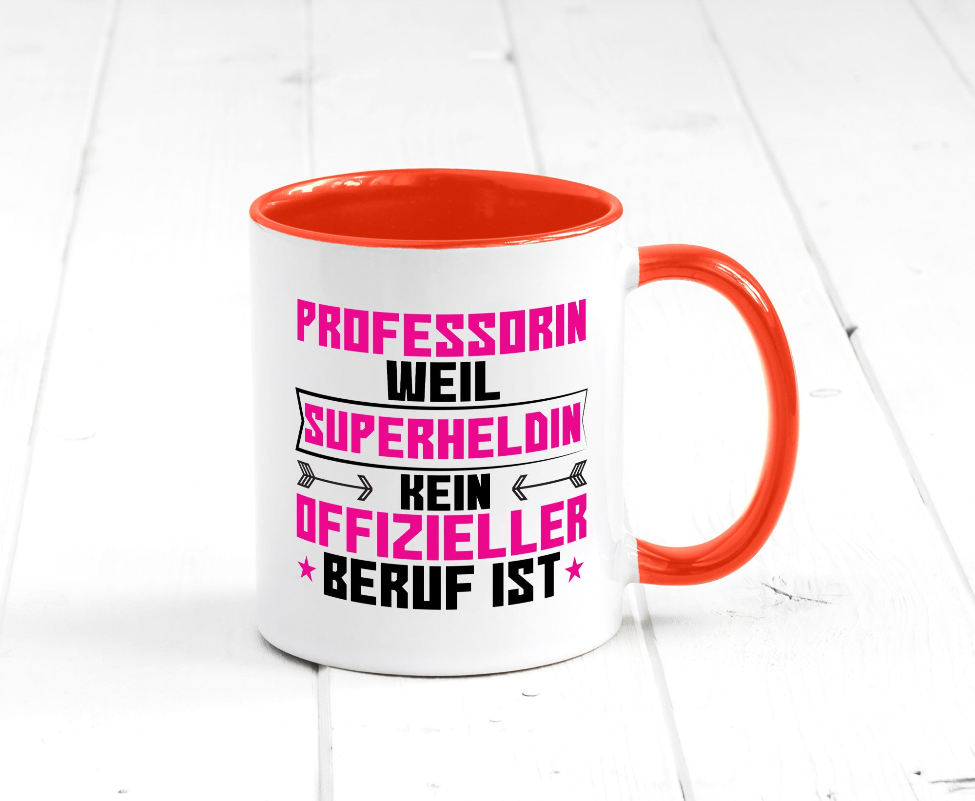 Superheldin Professorin | Uni Universität Geschenk Humor Geschenkidee lustiger