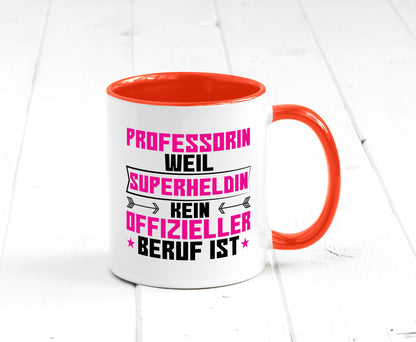 Superheldin Professorin | Uni Universität Geschenk Humor Geschenkidee lustiger