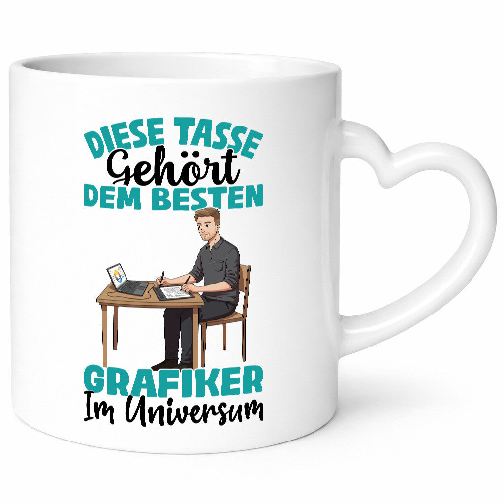 Im Universum: Grafiker | Grafik Design lustiger Spruch Geschenk Humor