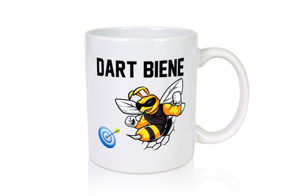 Dart Biene | Darten Dartscheibe v2 Humor Geschenkidee Tasse