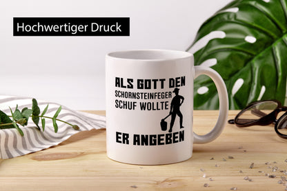 Schornsteinfeger | Kaminkehrer Tasse Spruch Humor lustiger Geschenk Geschenkidee