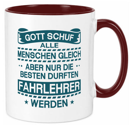 Alle Menschen gleich, die Besten sind Fahrlehrer | Sterne Humor Geschenkidee