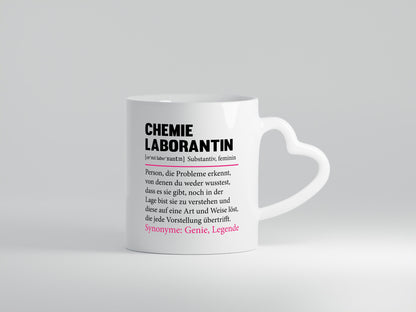 Chemielaborantin | lustig Laborantin Chemie Humor Geschenkidee Geschenk Tasse