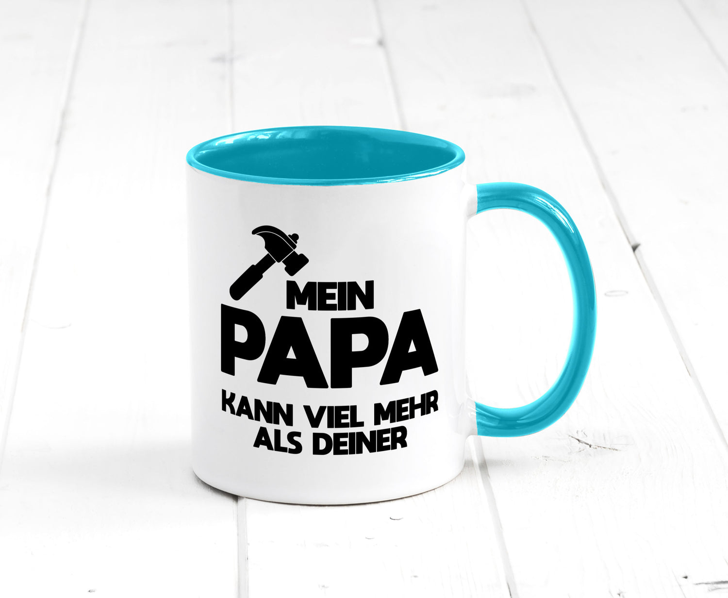Mein papa kann viel mehr als deiner | Bester lustiger Spruch Geschenk Humor