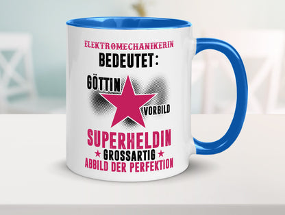 Bedeutung von Elektromechanikerin | Mechanikerin lustiger Spruch Geschenk Humor